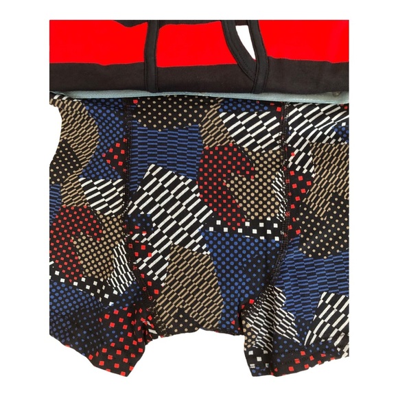 3pack Red & blue mix boys cotton elastic waistband Boxer Briefs size small (6-7) - Picture 3 of 8